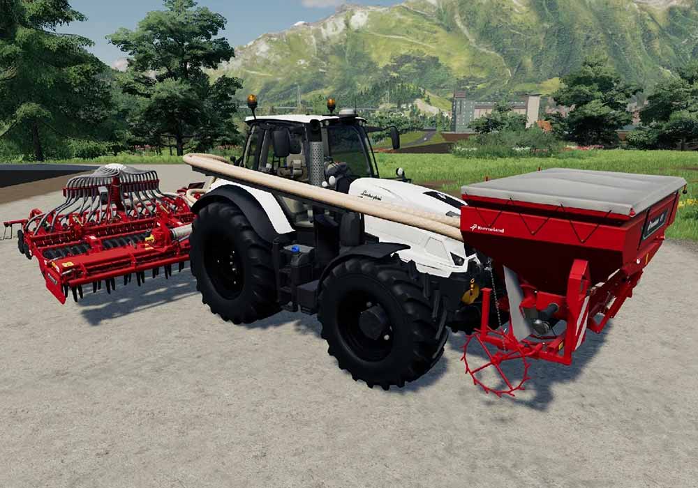 трактор Hurlimann Pro для Farming Simulator 2019