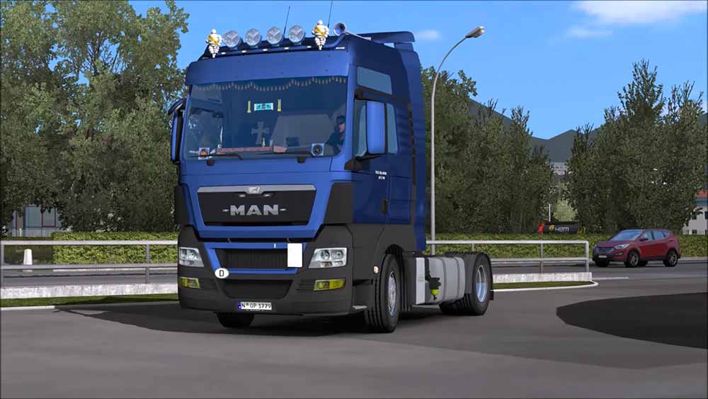 MAN TGX Reworked для Euro Truck Simulator 2 (1.43)
