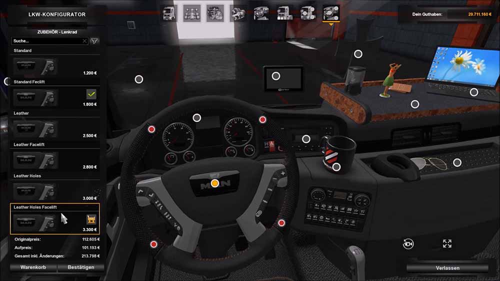 грузовик MAN TGX Reworked для Euro Truck Simulator 2