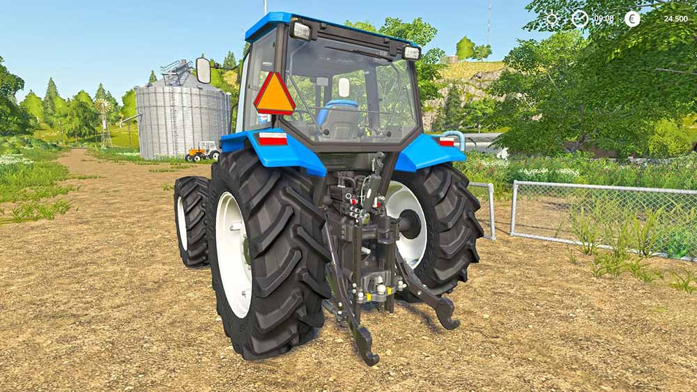 Мод на трактор NEW HOLLAND T5050 для Farming Simulator 2019