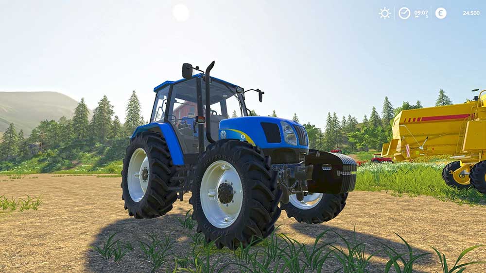 NEW HOLLAND T5050 для Farming Simulator 2019