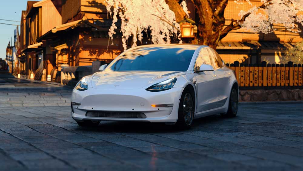 Tesla Model 3 для Assetto Corsa