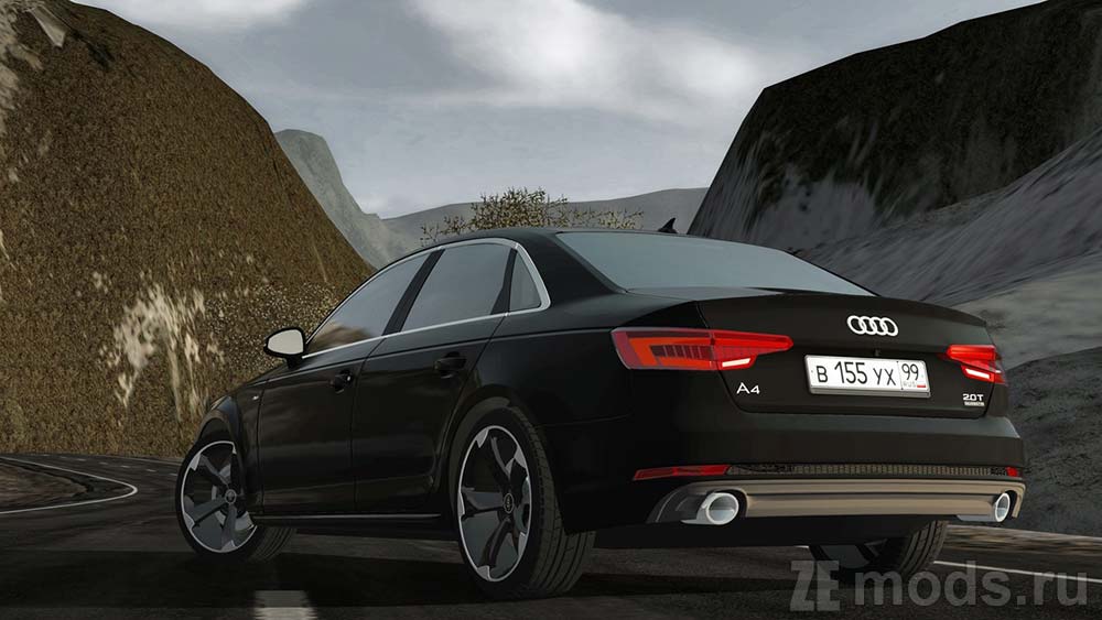мод Audi A4 (B9) 2.0 TFSI для City Car Driving 1.5.9.2