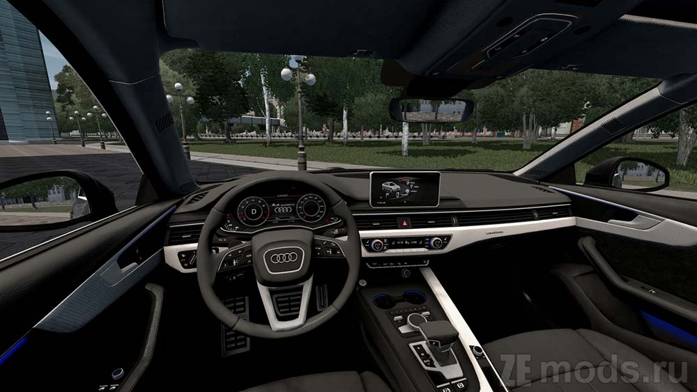 мод Audi A4 (B9) 2.0 TFSI для City Car Driving 1.5.9.2