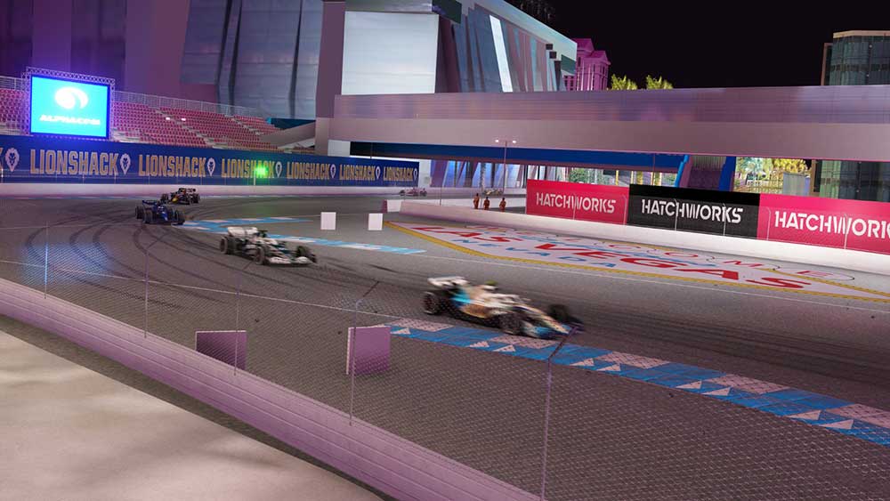 Карта F1 Las Vegas 2023 для Assetto Corsa