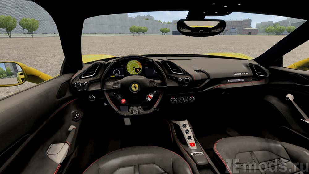 мод Ferrari 488 GTB для City Car Driving