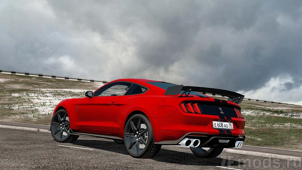 мод Ford Mustang Shelby GT500 для City Car Driving