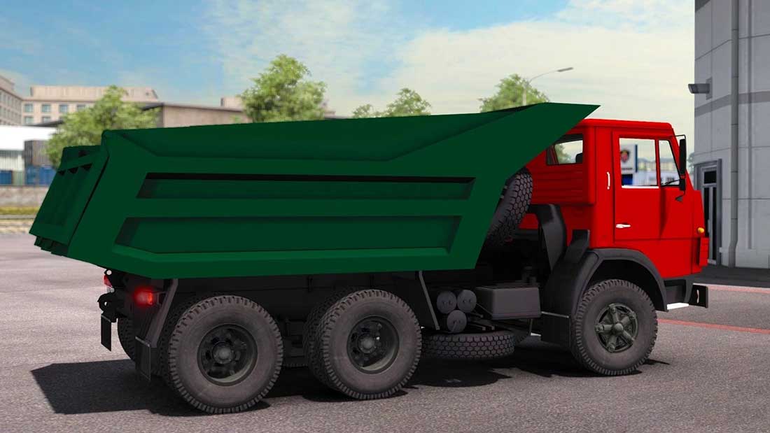Мод на грузовик КамАЗ 5511 для Euro Truck Simulator 2