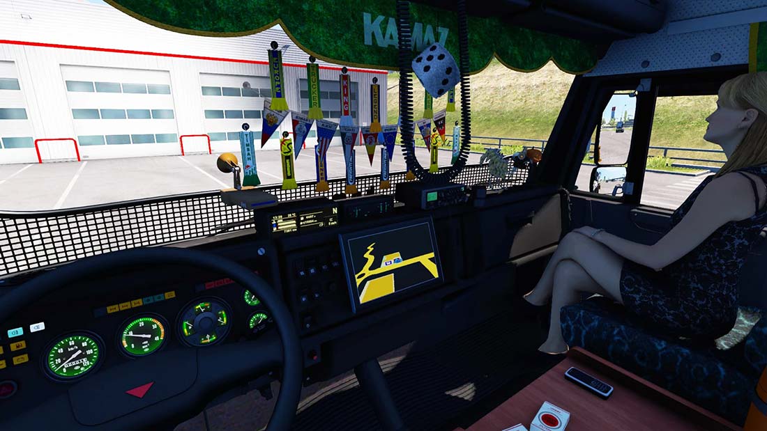 грузовик КамАЗ 6460 Turbo Diesel для Euro Truck Simulator 2