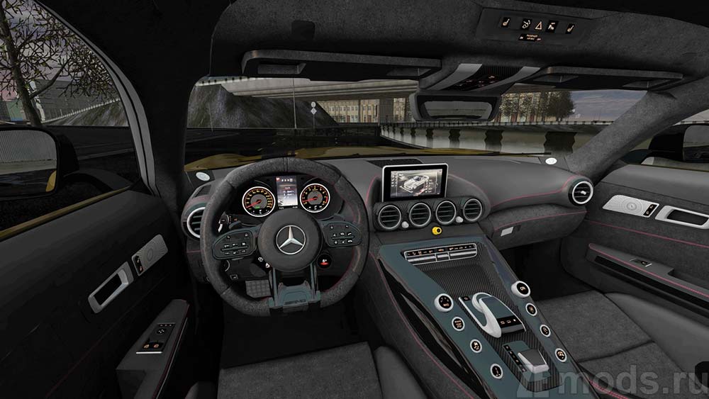 мод Mercedes-AMG GT R Coupe для City Car Driving