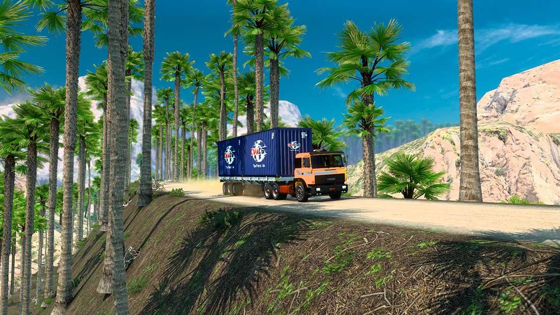 Мод на карту PKU для Euro Truck Simulator 2