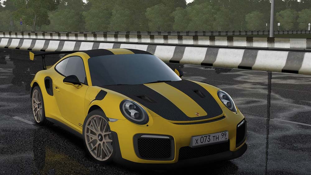 Porsche 911 GT2 RS для City Car Driving 1.5.8 - 1.5.9.2