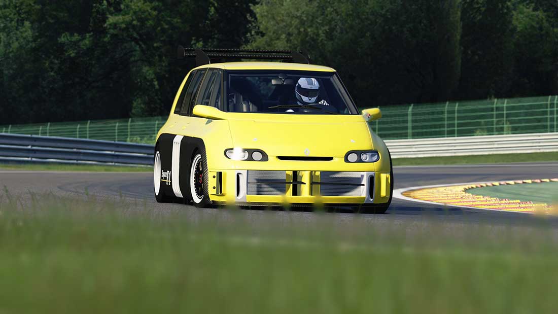 мод на машину Renault Espace F1 для Assetto Corsa