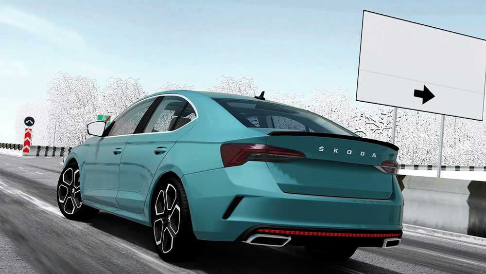 мод Skoda Octavia 2020 1.4 TSI для City Car Driving