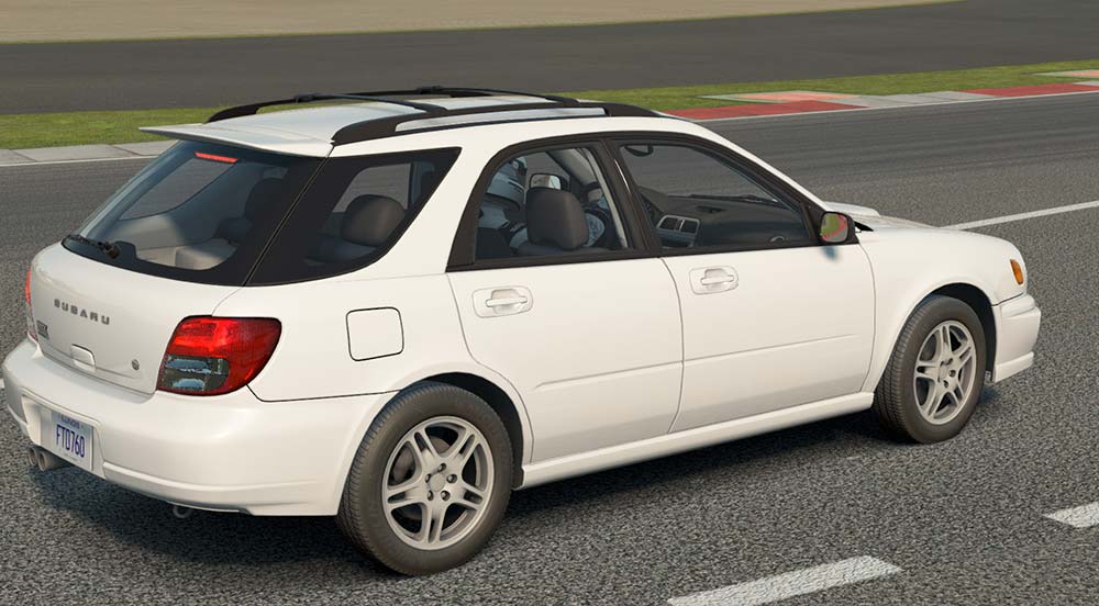 мод на машину Subaru Impreza WRX Wagon для Assetto Corsa