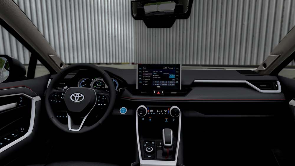 мод Toyota RAV4 Prime для City Car Driving