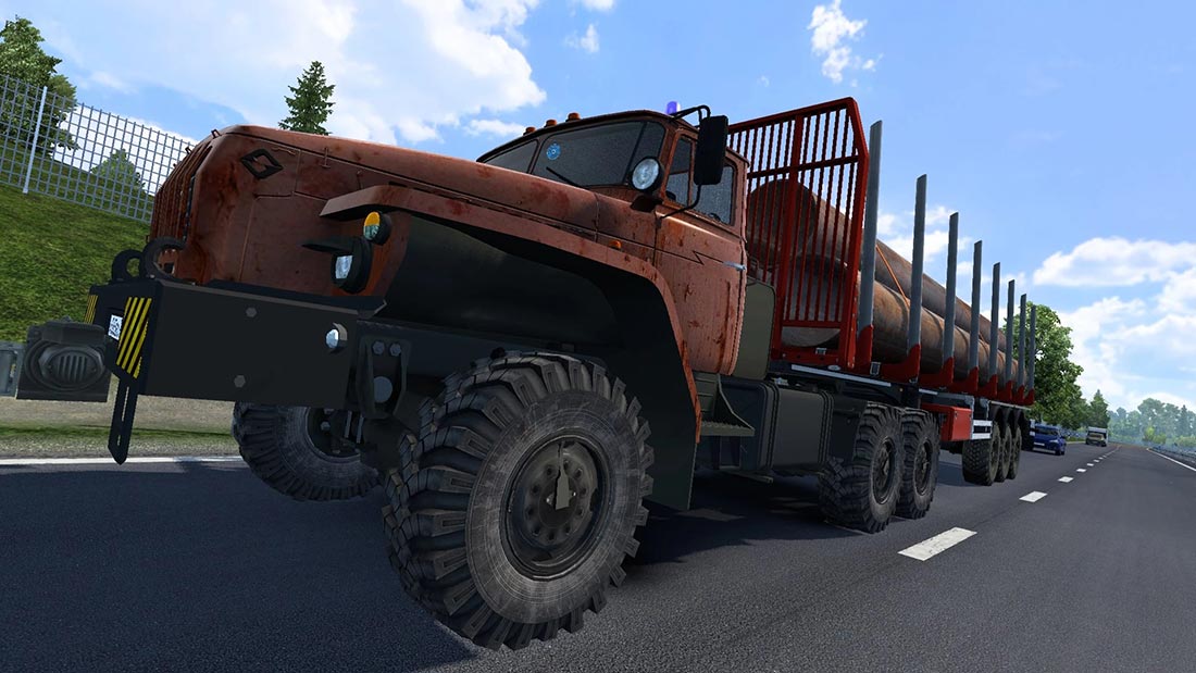 Урал 4320-10 для Euro Truck Simulator 2 (1.42-1.43)