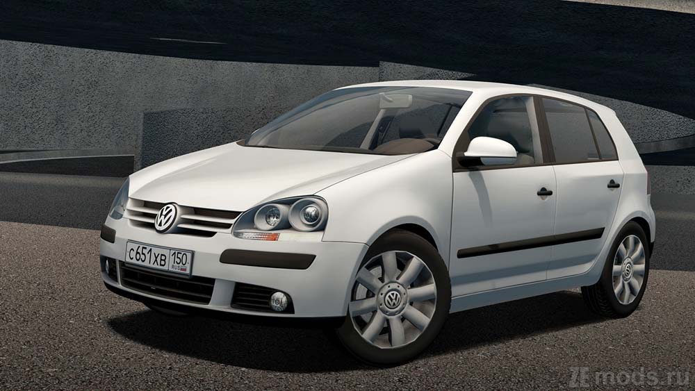 Volkswagen Golf Mk5 для City Car Driving 1.5.9.2