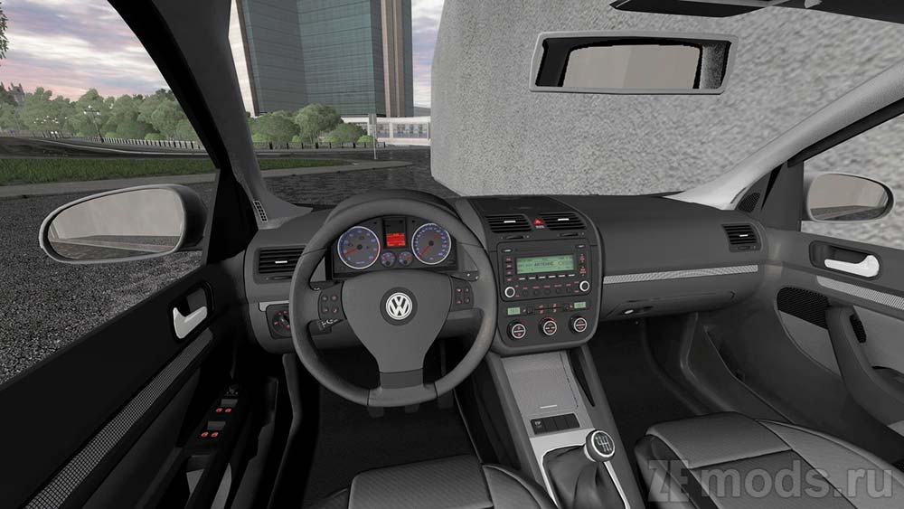 мод Volkswagen Golf Mk5 для City Car Driving