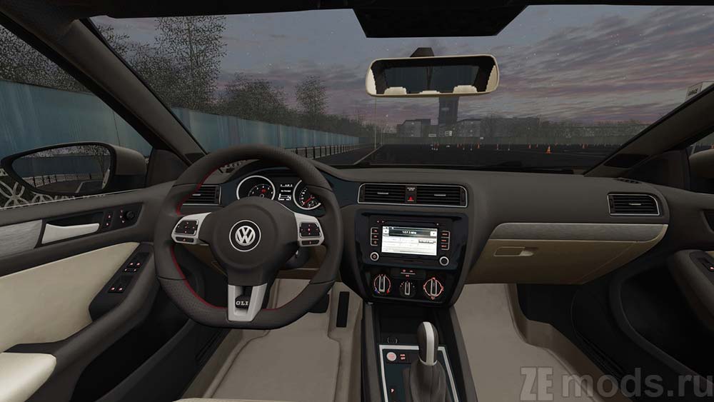 мод Volkswagen Jetta 1.4 TSI для City Car Driving