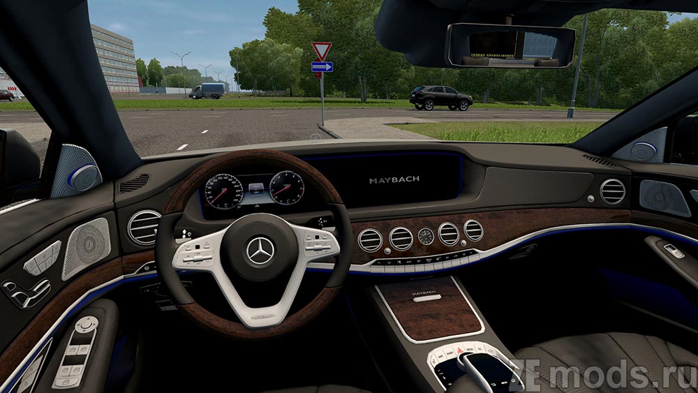 мод Mercedes-Maybach S650 для City Car Driving 1.5.9.2