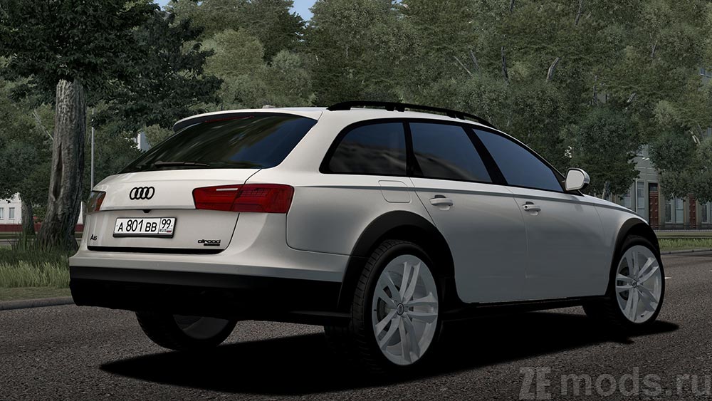 мод Audi A6 Allroad для City Car Driving 1.5.9.2