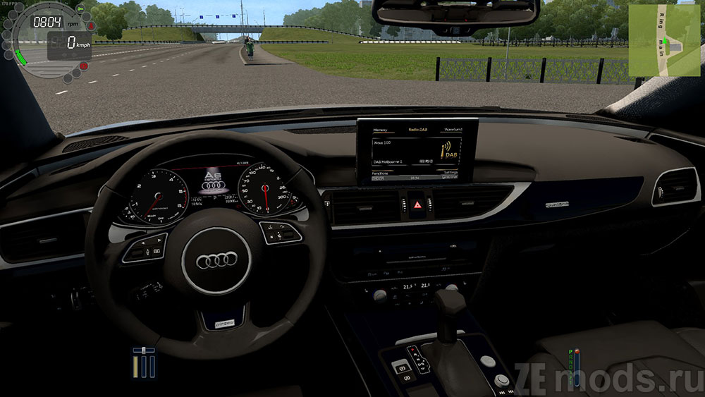 мод Audi A6 Allroad для City Car Driving 1.5.9.2