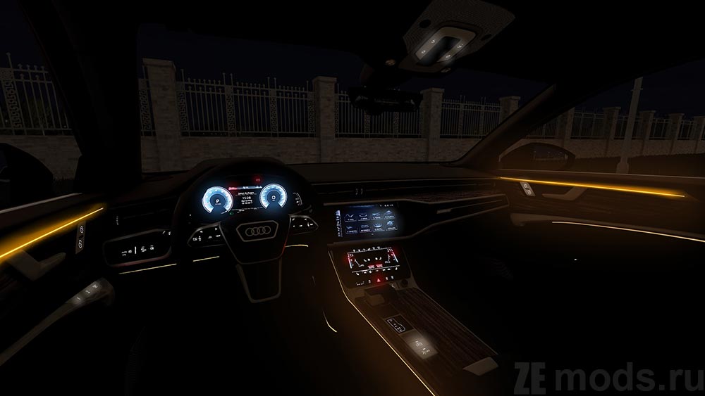 мод Audi A6 для City Car Driving 1.5.9.2