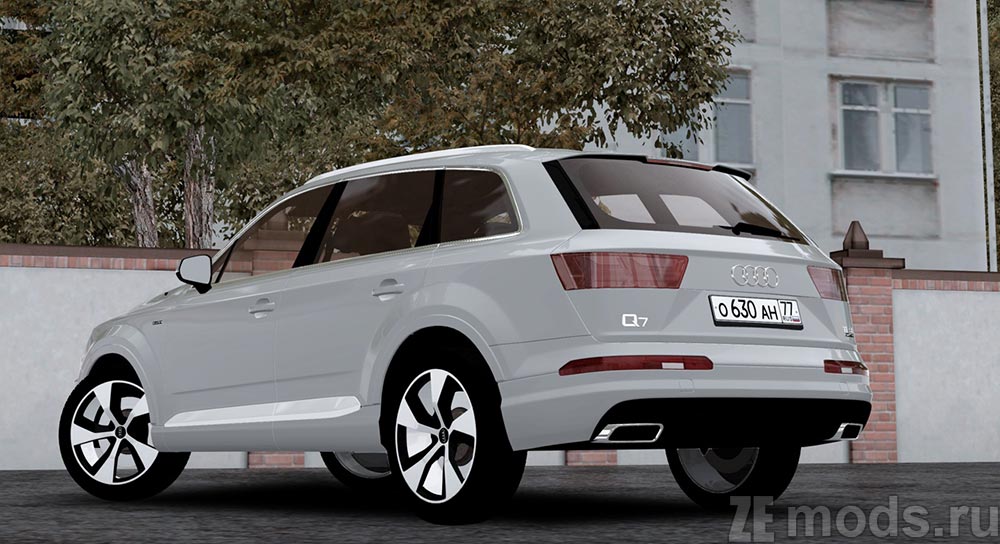 мод Audi Q7 для City Car Driving 1.5.9.2
