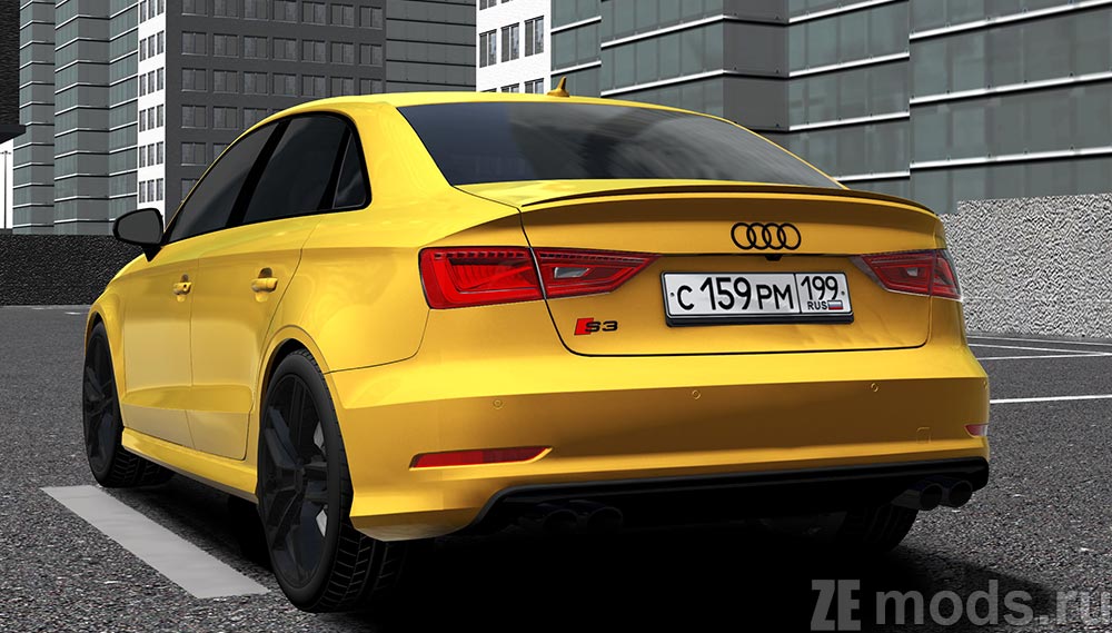 Мод Audi S3 для City Car Driving 1.5.9.2