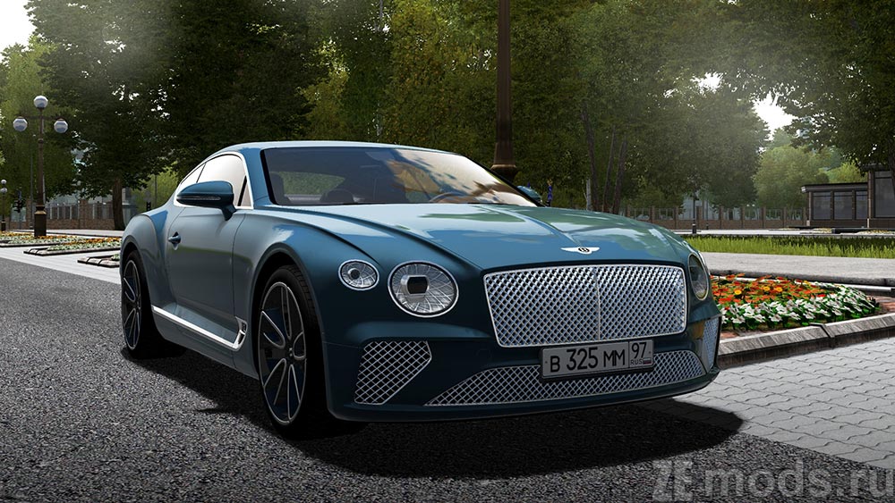 Bentley Continental GT для City Car Driving 1.5.9.2