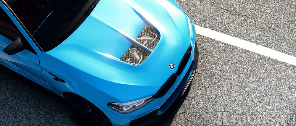 мод BMW M5 F90 Competition Street Build для Assetto Corsa