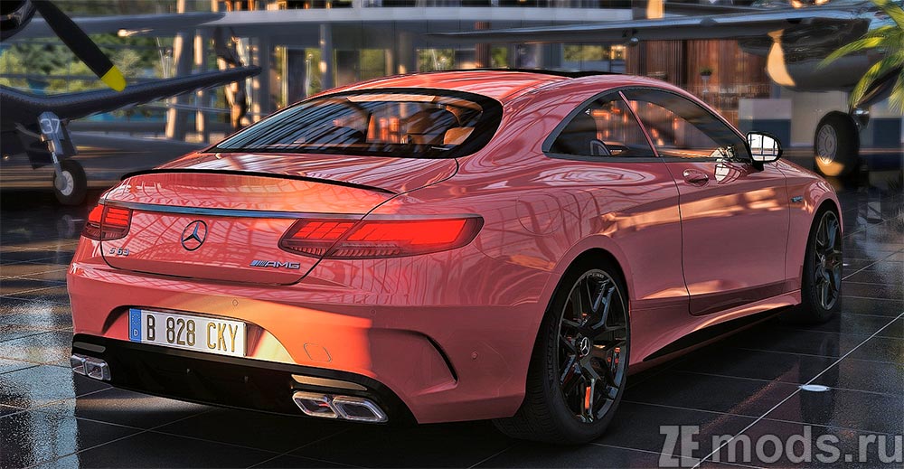 мод Mercedes-Benz S63 AMG Coupe для Assetto Corsa