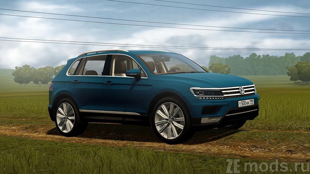 Volkswagen Tiguan 2016 для City Car Driving 1.5.9.2