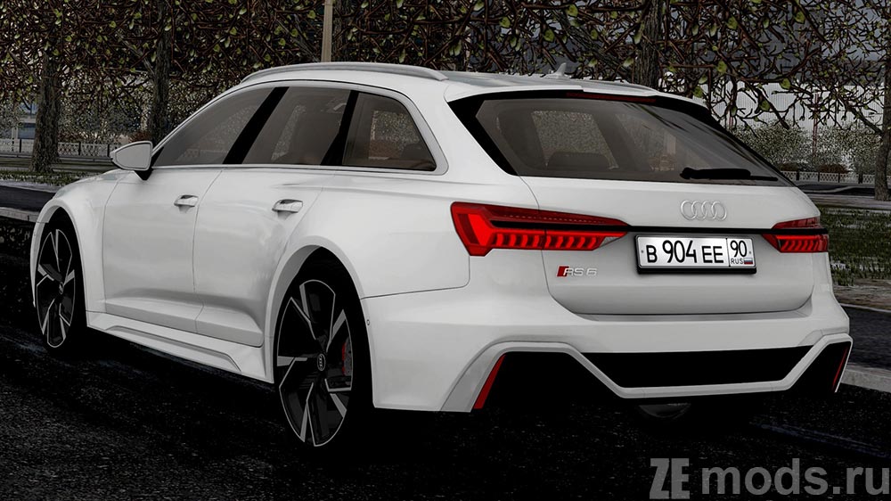 мод Audi RS6 Avant (C8) для City Car Driving 1.5.9.2