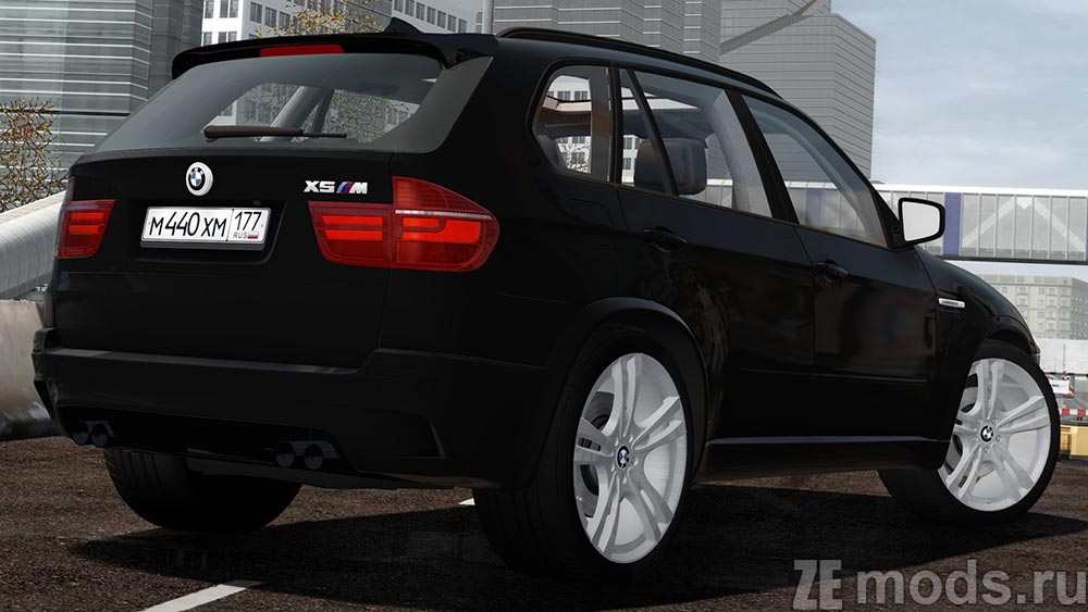 мод BMW X5M E70 для City Car Driving 1.5.9.2