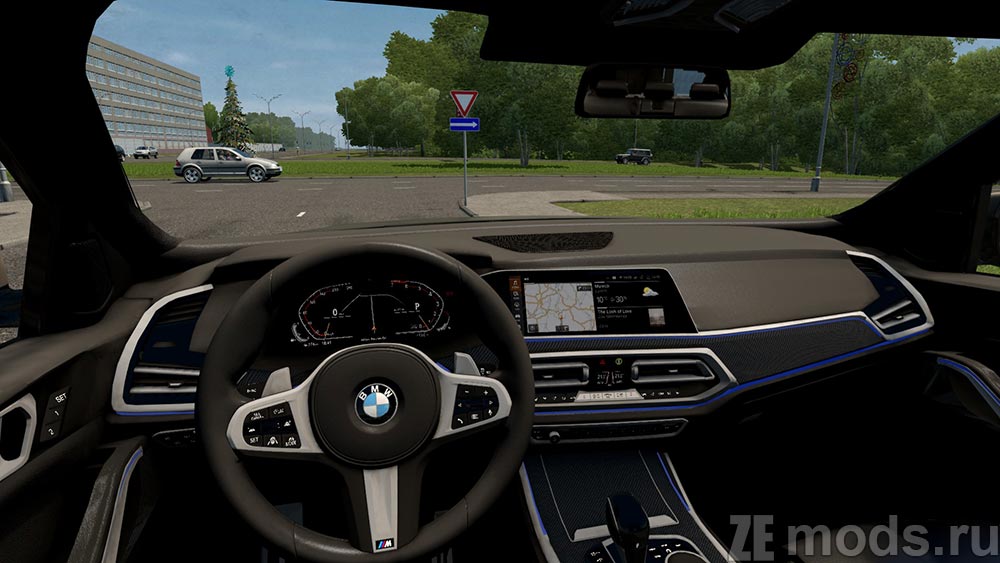 мод BMW X6 M50i для City Car Driving 1.5.9.2