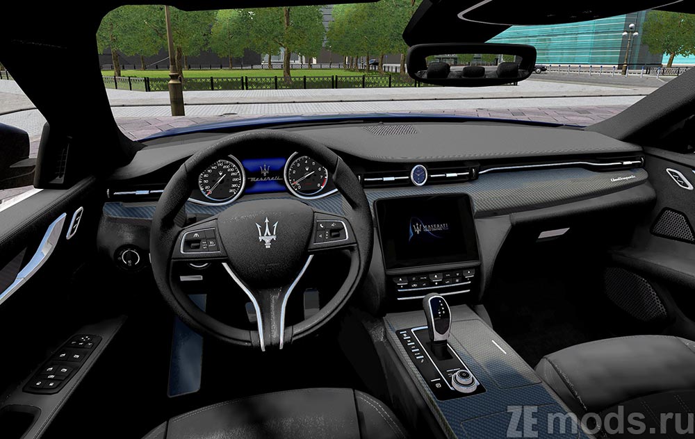 мод Maserati Quattroporte GTS для City Car Driving 1.5.9.2