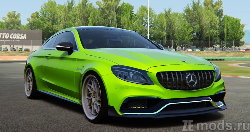 Mercedes-AMG C63s Coupe ZedSly Edition для Assetto Corsa