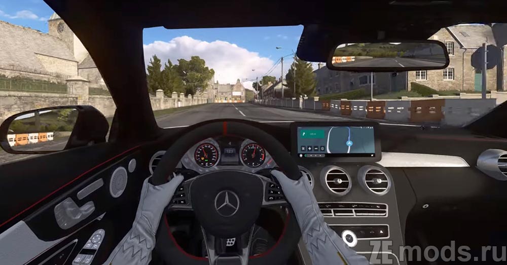 мод Mercedes-AMG C63s Coupe ZedSly Edition для Assetto Corsa