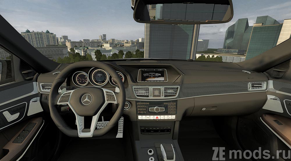 мод Mercedes-Benz E63s W212 для City Car Driving 1.5.9.2