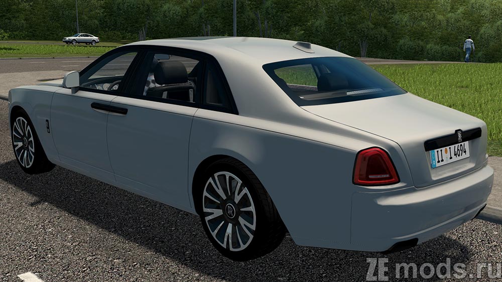 мод Rolls-Royce Ghost EWB для City Car Driving 1.5.9.2