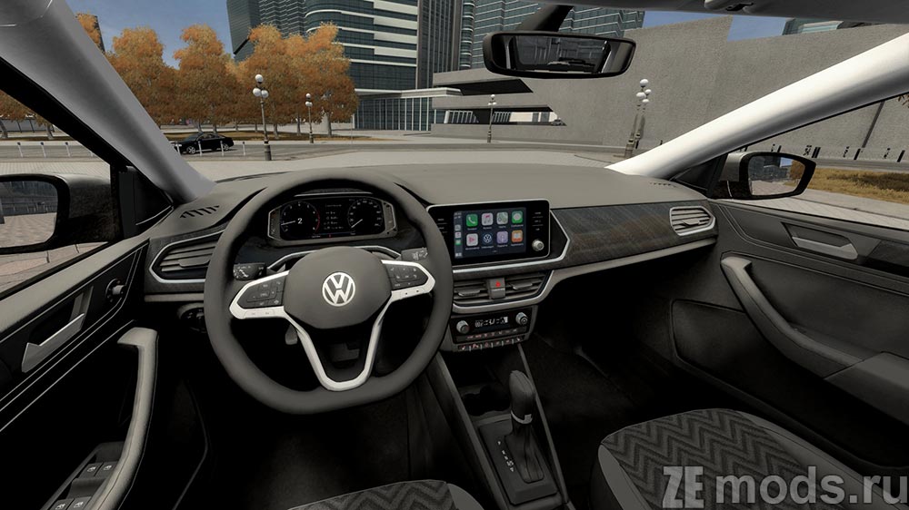 мод Volkswagen Polo 1.6 MPI 2020 для City Car Driving 1.5.9.2