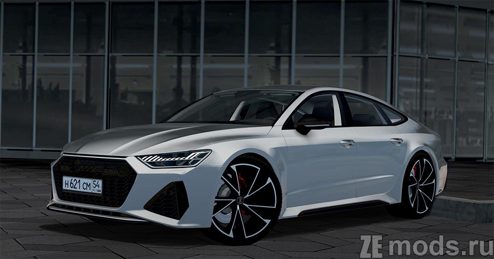 Audi RS 7 Sportback 2019 для City Car Driving 1.5.9.2