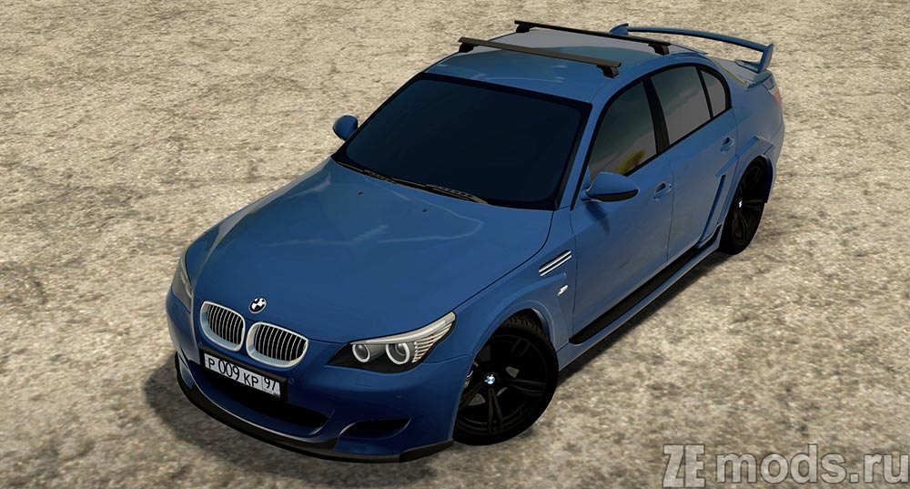 мод BMW M5 E60 2009 для City Car Driving 1.5.9.2