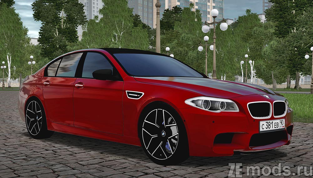 BMW M5 F10 для City Car Driving 1.5.9.2