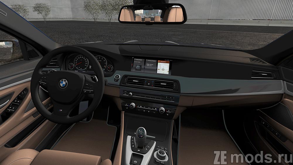 мод BMW M5 F10 для City Car Driving 1.5.9.2