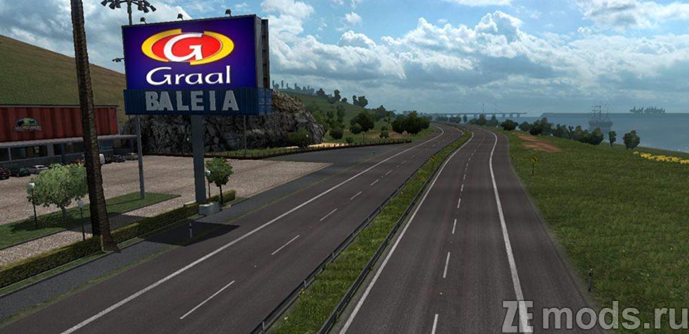 Карта Южной Америки (EAA MAP) для Euro Truck Simulator 2