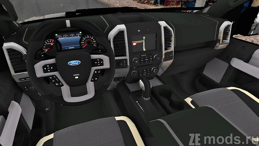 мод Ford F-150 Raptor 2017 для Euro Truck Simulator 2