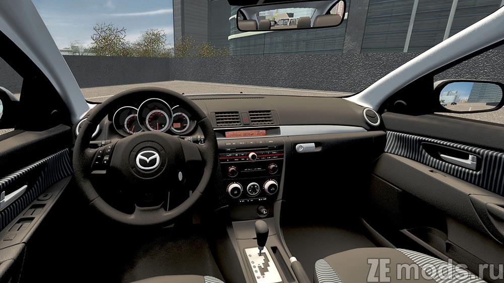 мод Mazda 3 1.6 MT для City Car Driving 1.5.9.2